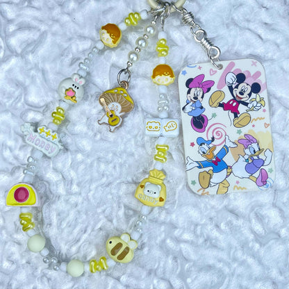 [Anniversary Celebration] Handmade Metal Alloy Decor and Glow In The Dark Decor Kawaii Phone Chains-Celebration Special Price!