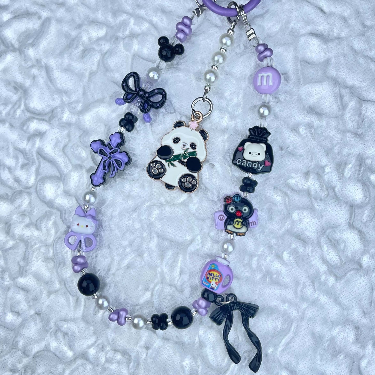 [Anniversary Celebration] Handmade Metal Alloy Decor and Glow In The Dark Decor Kawaii Phone Chains-Celebration Special Price!