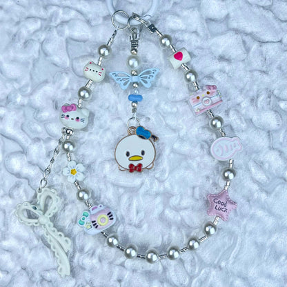 [Anniversary Celebration] Handmade Metal Alloy Decor and Glow In The Dark Decor Kawaii Phone Chains-Celebration Special Price!