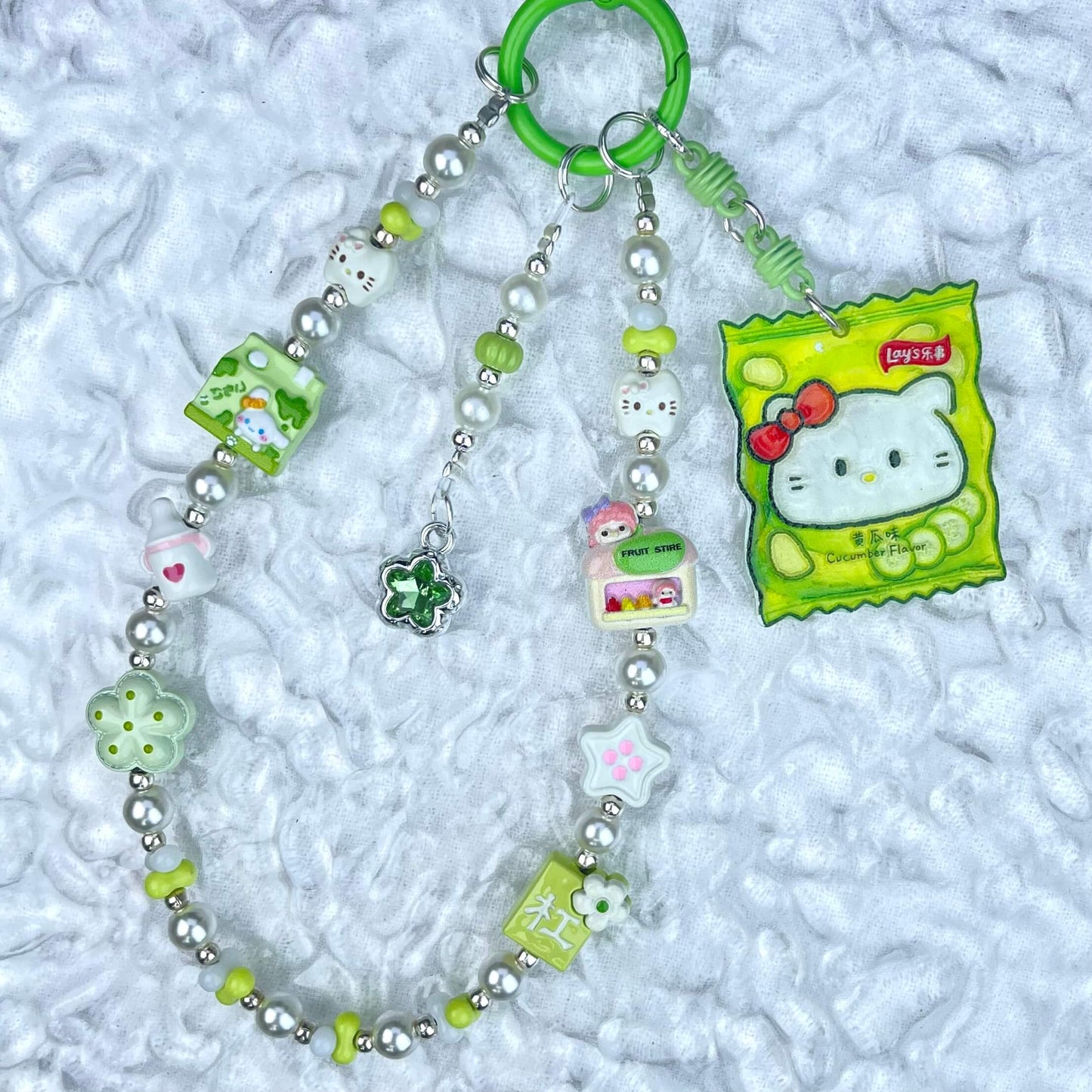 [Anniversary Celebration] Handmade Metal Alloy Decor and Glow In The Dark Decor Kawaii Phone Chains-Celebration Special Price!