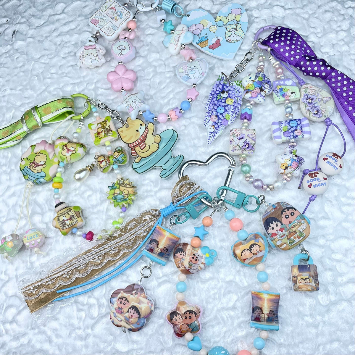 [New Arrival] Premium Handmade Set Decor Kawaii Phone Chains and Bag Decor Mix-Special Launch Price!