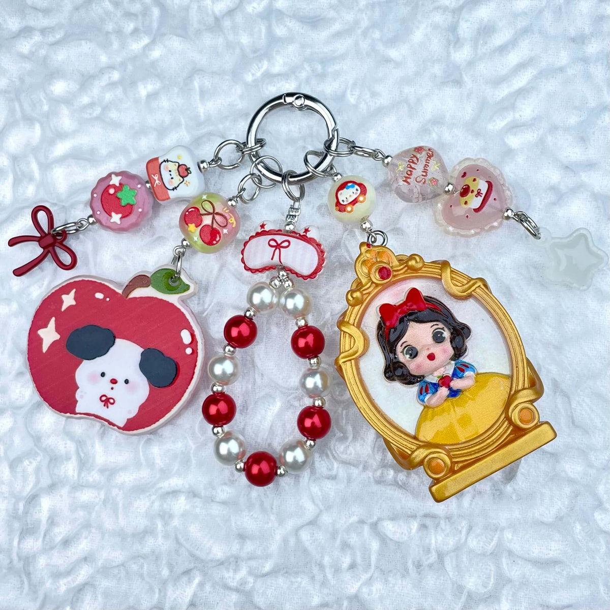 [New Batch] Handmade Multi Chain Kawaii Cutie/Pad Keychain Phone Decor Keychain-Special Launch Price!