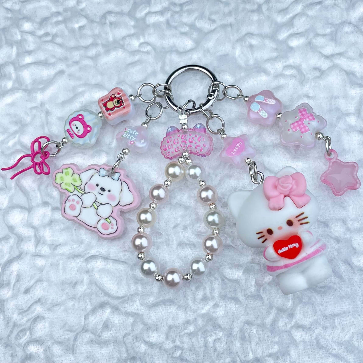 [New Batch] Handmade Multi Chain Kawaii Cutie/Pad Keychain Phone Decor Keychain-Special Launch Price!