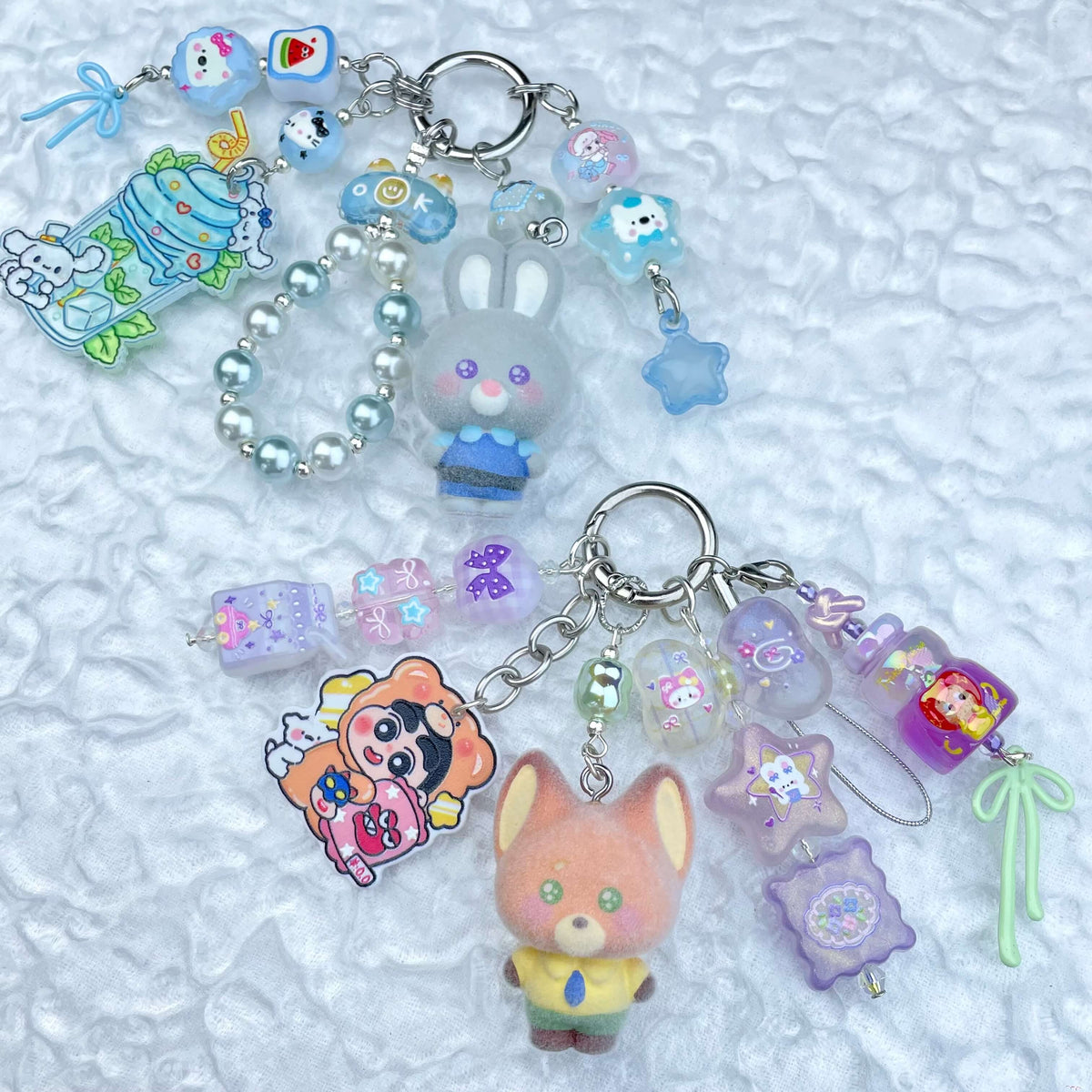 [New Batch] Handmade Multi Chain Kawaii Cutie/Pad Keychain Phone Decor Keychain-Special Launch Price!