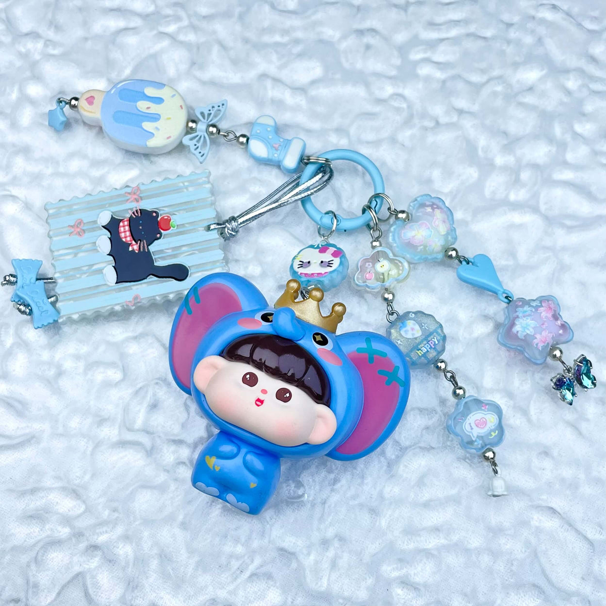 [New Batch] Handmade Multi Chain Kawaii Cutie/Pad Keychain Phone Decor Keychain-Special Launch Price!