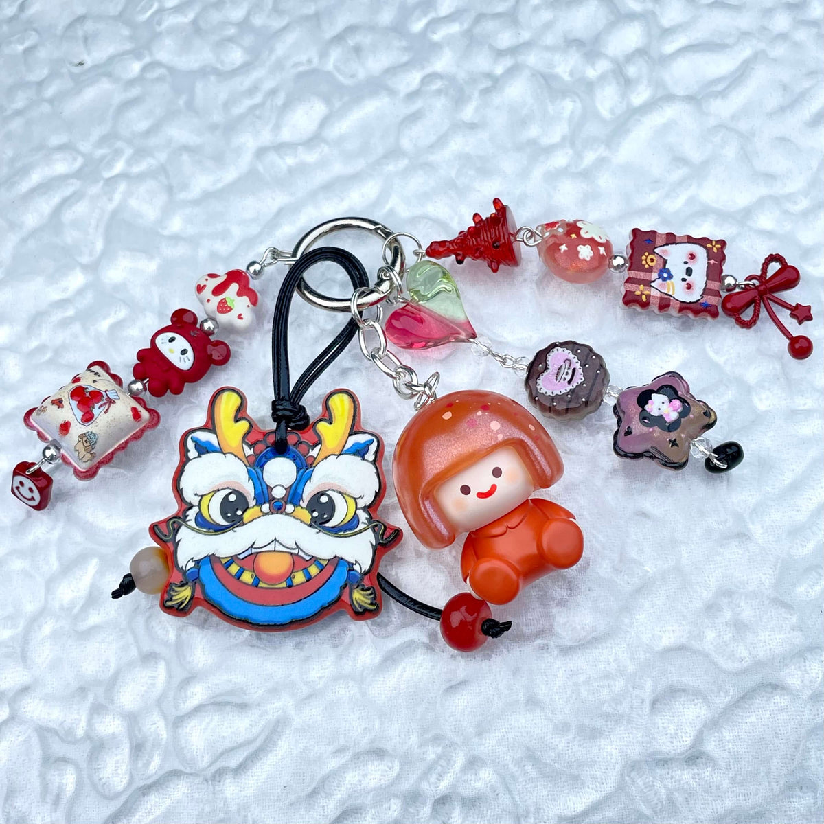 [New Batch] Handmade Multi Chain Kawaii Cutie/Pad Keychain Phone Decor Keychain-Special Launch Price!