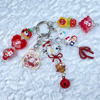 [New Batch] Handmade Multi Chain Kawaii Cutie/Pad Keychain Phone Decor Keychain-Special Launch Price!