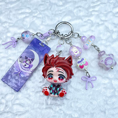 [New Batch] Handmade Multi Chain Kawaii Cutie/Pad Keychain Phone Decor Keychain-Special Launch Price!