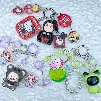 [New Batch] Handmade Multi Chain Kawaii Cutie/Pad Keychain Phone Decor Keychain-Special Launch Price!