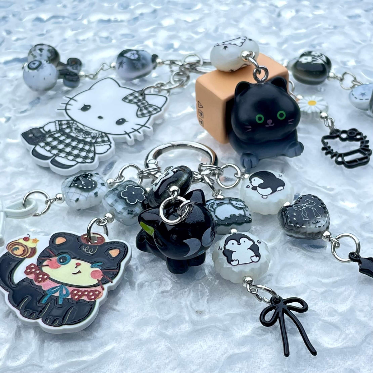 [New Batch] Handmade Multi Chain Kawaii Cutie/Pad Keychain Phone Decor Keychain-Special Launch Price!