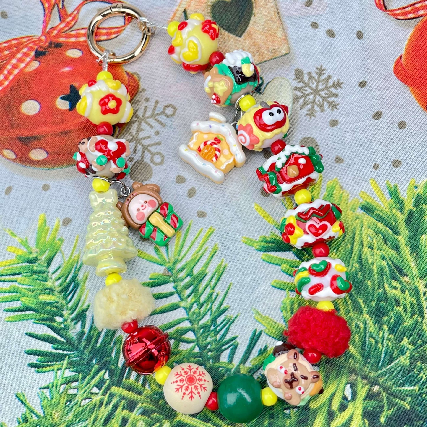[Christmas 2025] Christmas Theme Styles Handmade Kawaii Phone Chains