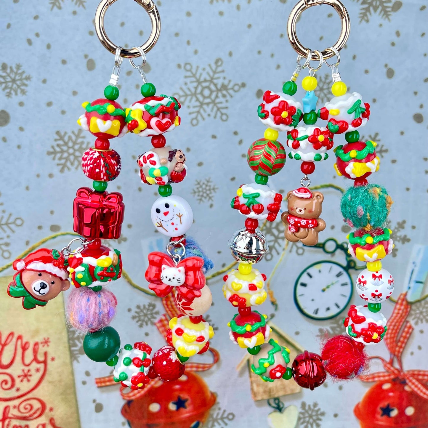 [Christmas 2025] Christmas Theme Styles Handmade Kawaii Phone Chains