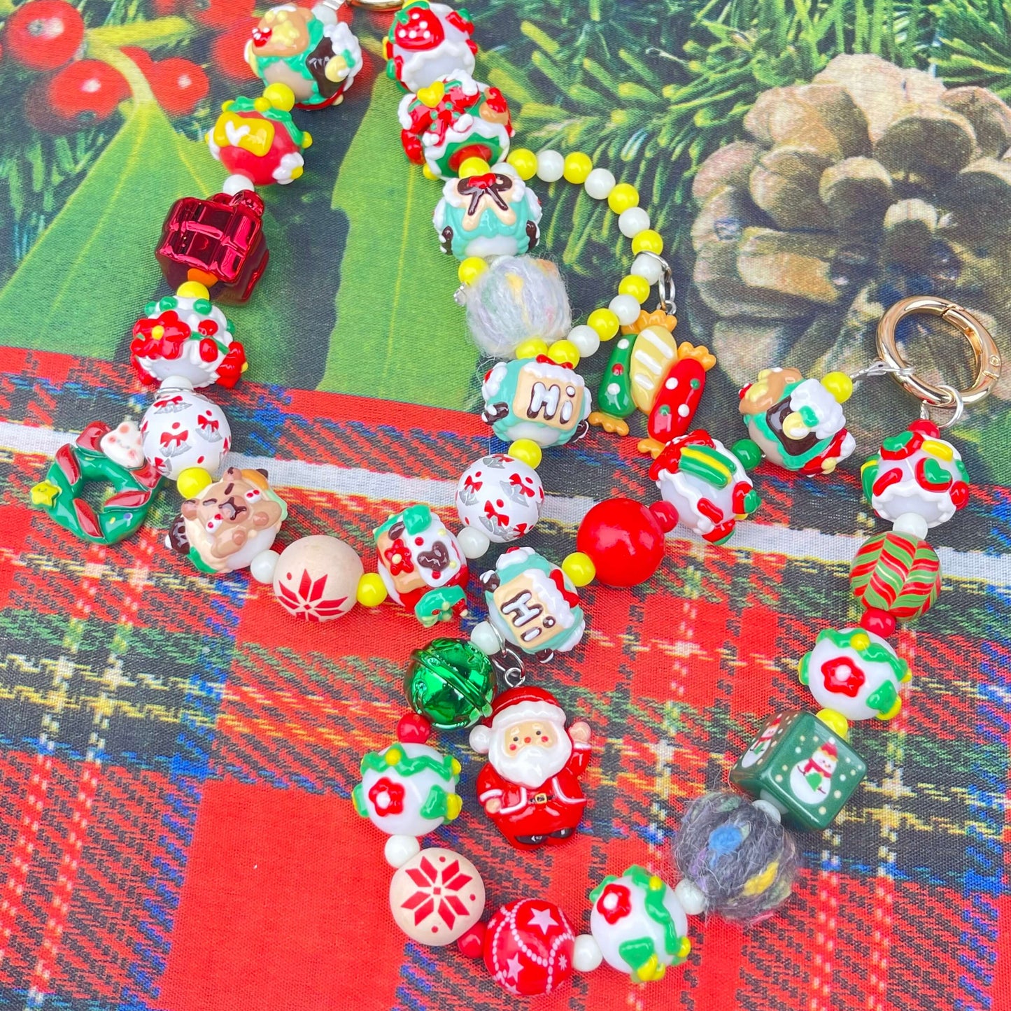 [Christmas 2025] Christmas Theme Styles Handmade Kawaii Phone Chains