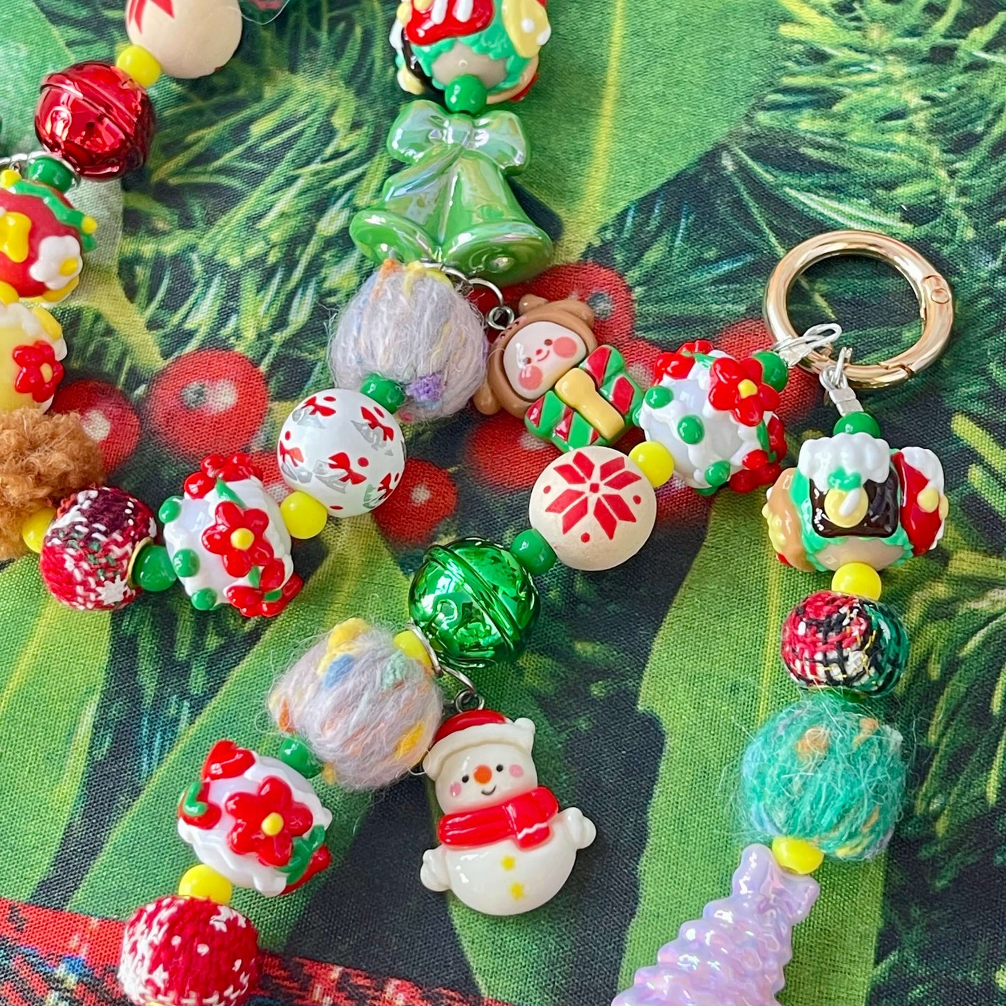 [Christmas 2025] Christmas Theme Styles Handmade Kawaii Phone Chains