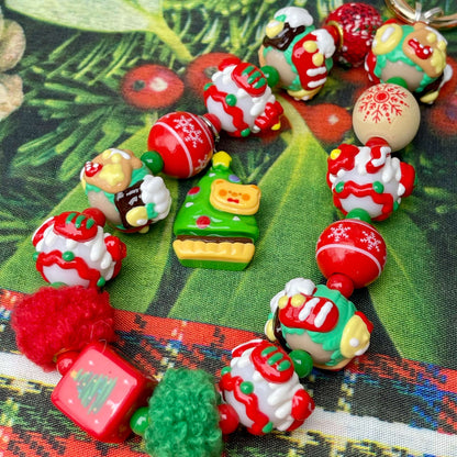 [Christmas 2025] Christmas Theme Styles Handmade Kawaii Phone Chains