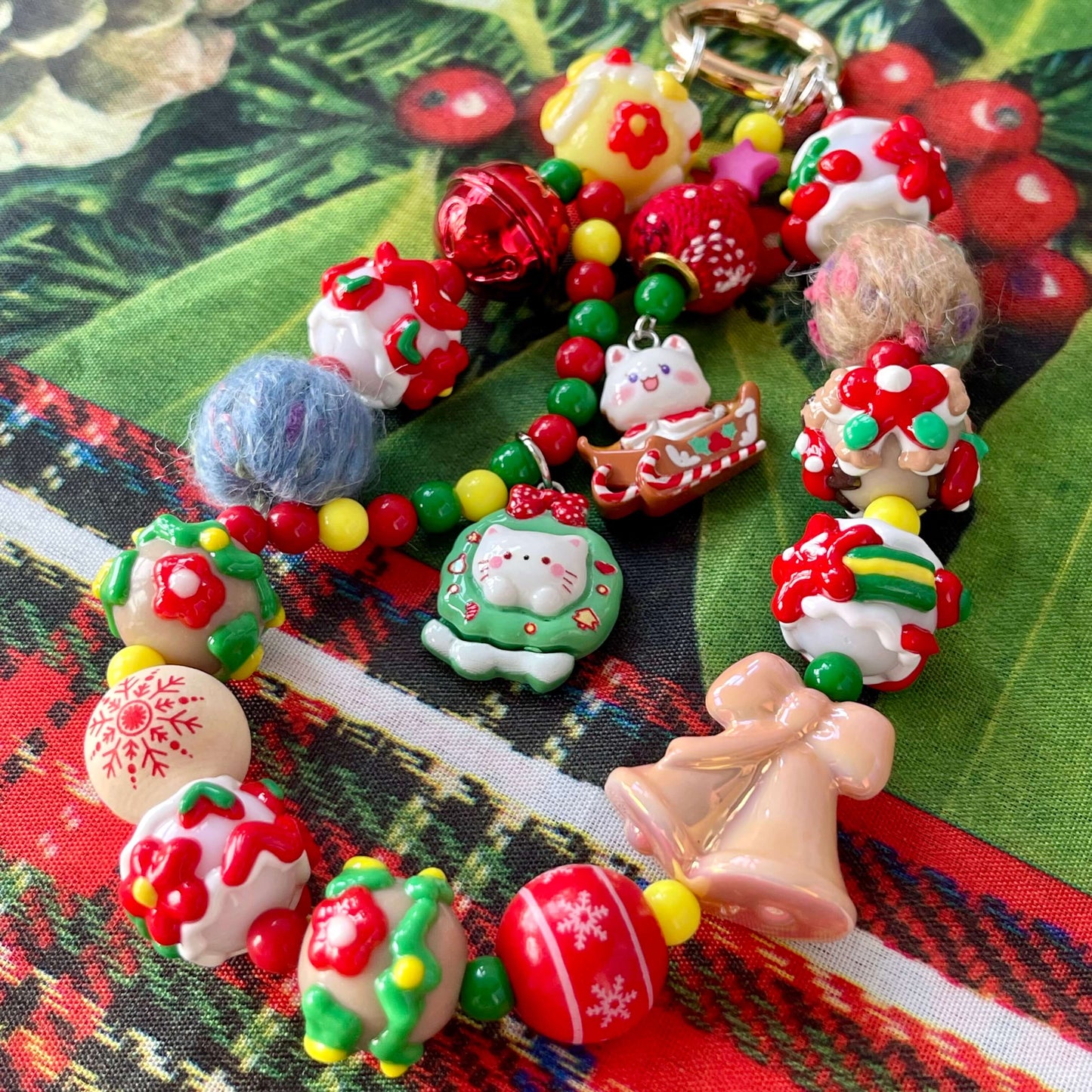 [Christmas 2025] Christmas Theme Styles Handmade Kawaii Phone Chains
