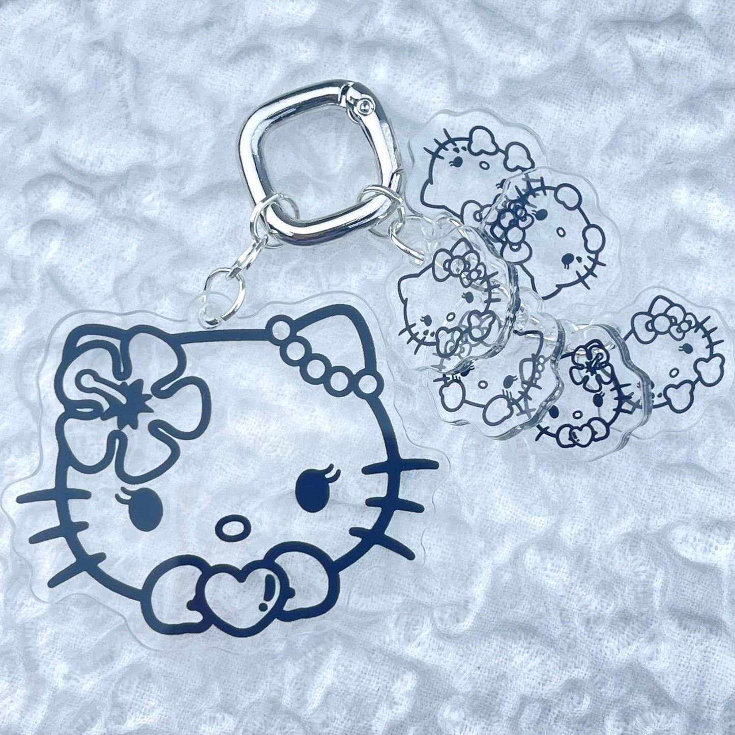 [Anniversary Celebration] Cute Acrylic Pads Grape Chain Various Style Keychains-Celebration Special Price!