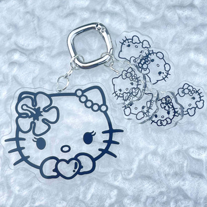 [Anniversary Celebration] Cute Acrylic Pads Grape Chain Various Style Keychains-Celebration Special Price!