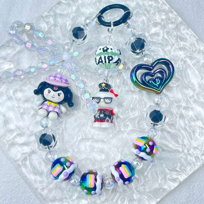 [Holiday Celebration] Premium Cuties Hand-Painted Beads Kawaii Phone Chains