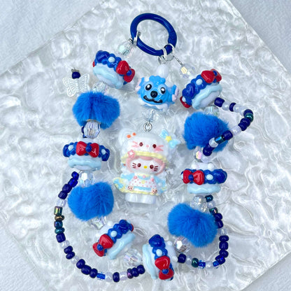 [Holiday Celebration] Premium Cuties Hand-Painted Beads Kawaii Phone Chains