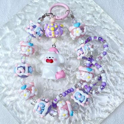 [Holiday Celebration] Premium Cuties Hand-Painted Beads Kawaii Phone Chains