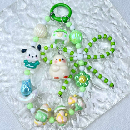 [Holiday Celebration] Premium Cuties Hand-Painted Beads Kawaii Phone Chains