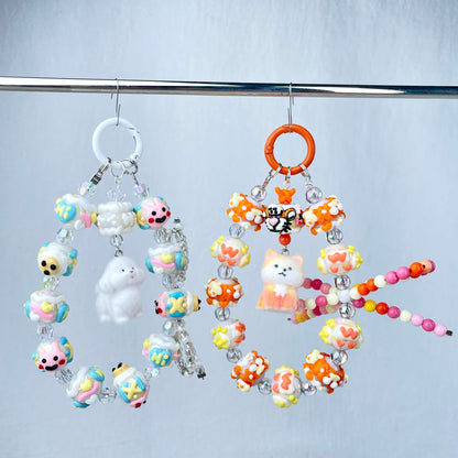 [Holiday Celebration] Premium Cuties Hand-Painted Beads Kawaii Phone Chains