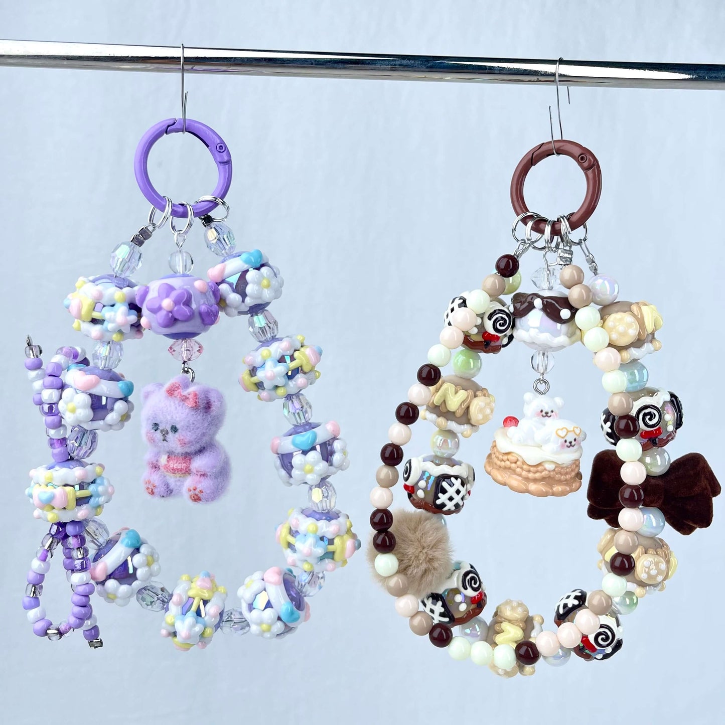 [Holiday Celebration] Premium Cuties Hand-Painted Beads Kawaii Phone Chains