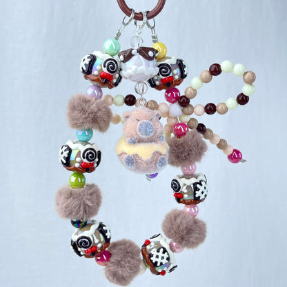 [Holiday Celebration] Premium Cuties Hand-Painted Beads Kawaii Phone Chains