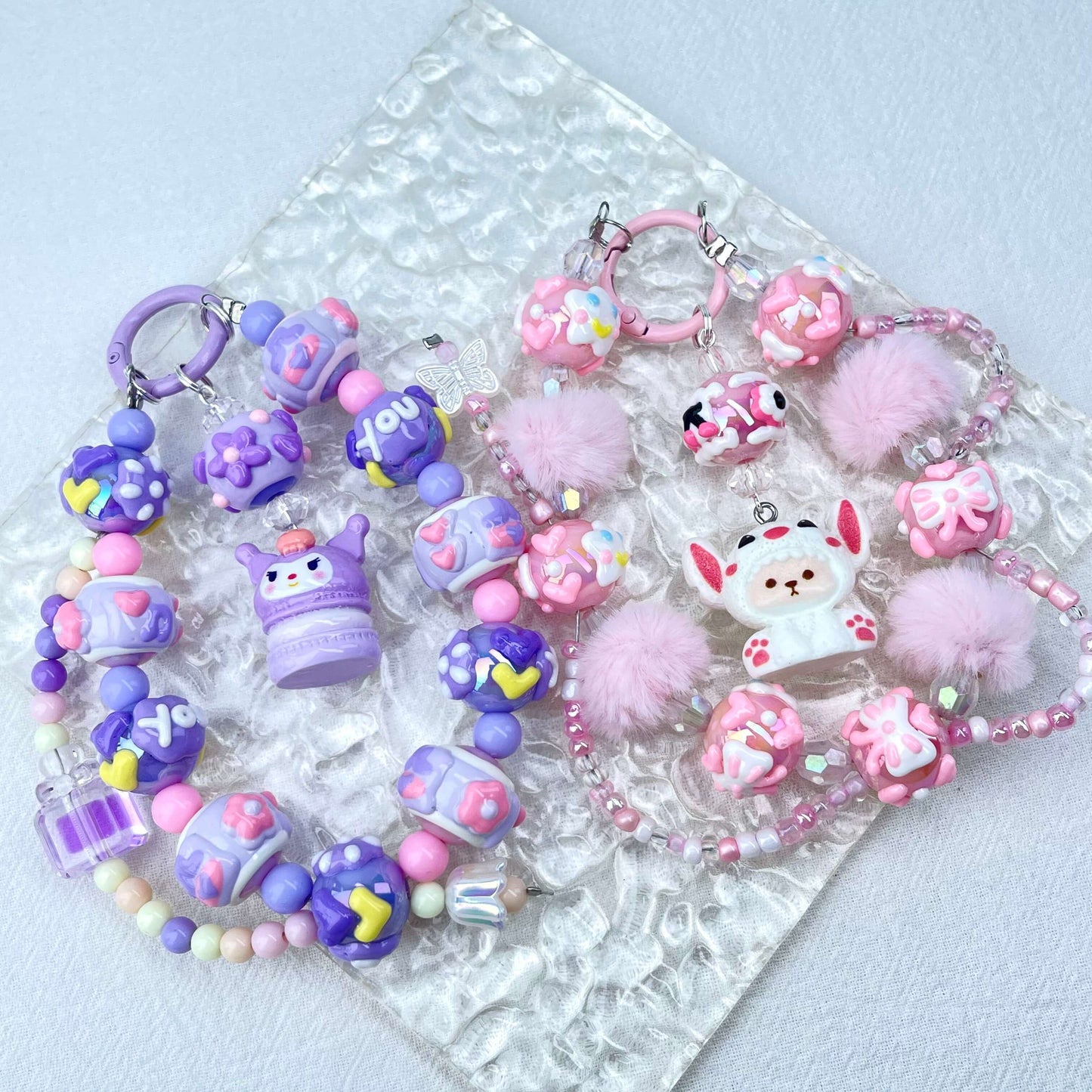 [Holiday Celebration] Premium Cuties Hand-Painted Beads Kawaii Phone Chains
