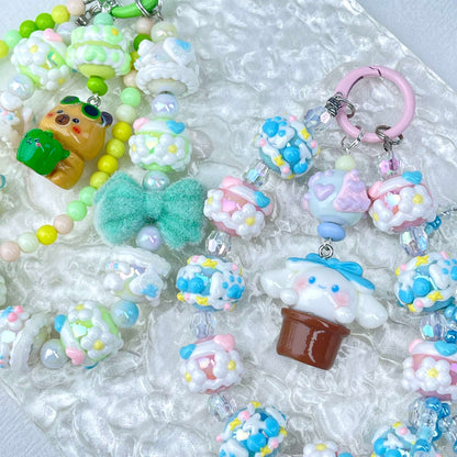 [Holiday Celebration] Premium Cuties Hand-Painted Beads Kawaii Phone Chains
