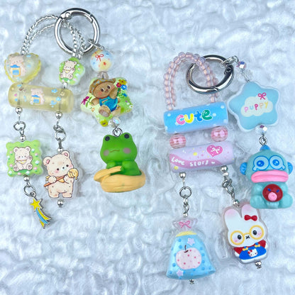 [Anniversary Celebration] New Style "2 Pies" Decor Multi Chain Keychain Phone Chain-Celebration Special Price!-THIS WEEKEND ONLY