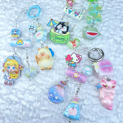 [Anniversary Celebration] New Style "2 Pies" Decor Multi Chain Keychain Phone Chain-Celebration Special Price!-THIS WEEKEND ONLY