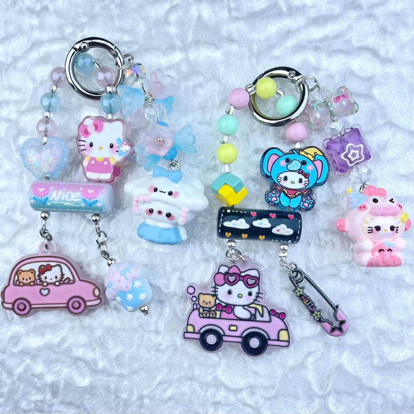 [Anniversary Celebration] New Style "2 Pies" Decor Multi Chain Keychain Phone Chain-Celebration Special Price!-THIS WEEKEND ONLY