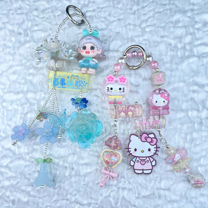 [Anniversary Celebration] New Style "2 Pies" Decor Multi Chain Keychain Phone Chain-Celebration Special Price!-THIS WEEKEND ONLY