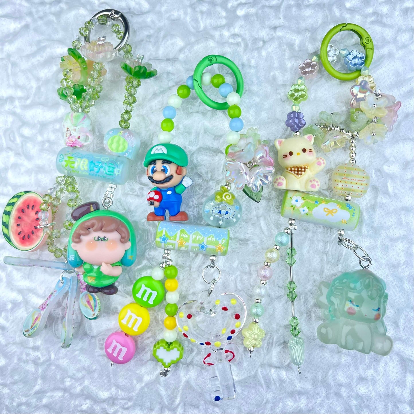 [Anniversary Celebration] New Style "2 Pies" Decor Multi Chain Keychain Phone Chain-Celebration Special Price!-THIS WEEKEND ONLY