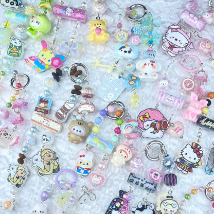 [Anniversary Celebration] New Style "2 Pies" Decor Multi Chain Keychain Phone Chain-Celebration Special Price!-THIS WEEKEND ONLY