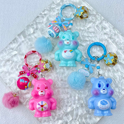 [New Arrival] Premium Handmade Newest Standing/Sitting Cutie Keychain- with New Fluffy Style & Special Launch Fruit Play