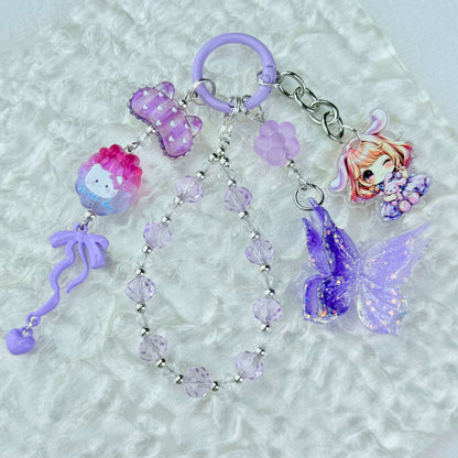 [Anniversary Sale] Glittering Beads and Glow-In-the-Dark Decor Phone Chains-Celebration Special Price!