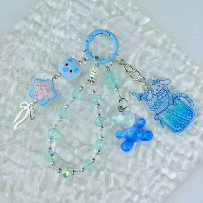 [Anniversary Sale] Glittering Beads and Glow-In-the-Dark Decor Phone Chains-Celebration Special Price!