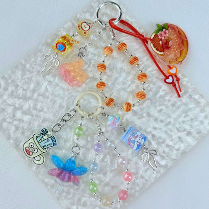 [Anniversary Sale] Glittering Beads and Glow-In-the-Dark Decor Phone Chains-Celebration Special Price!