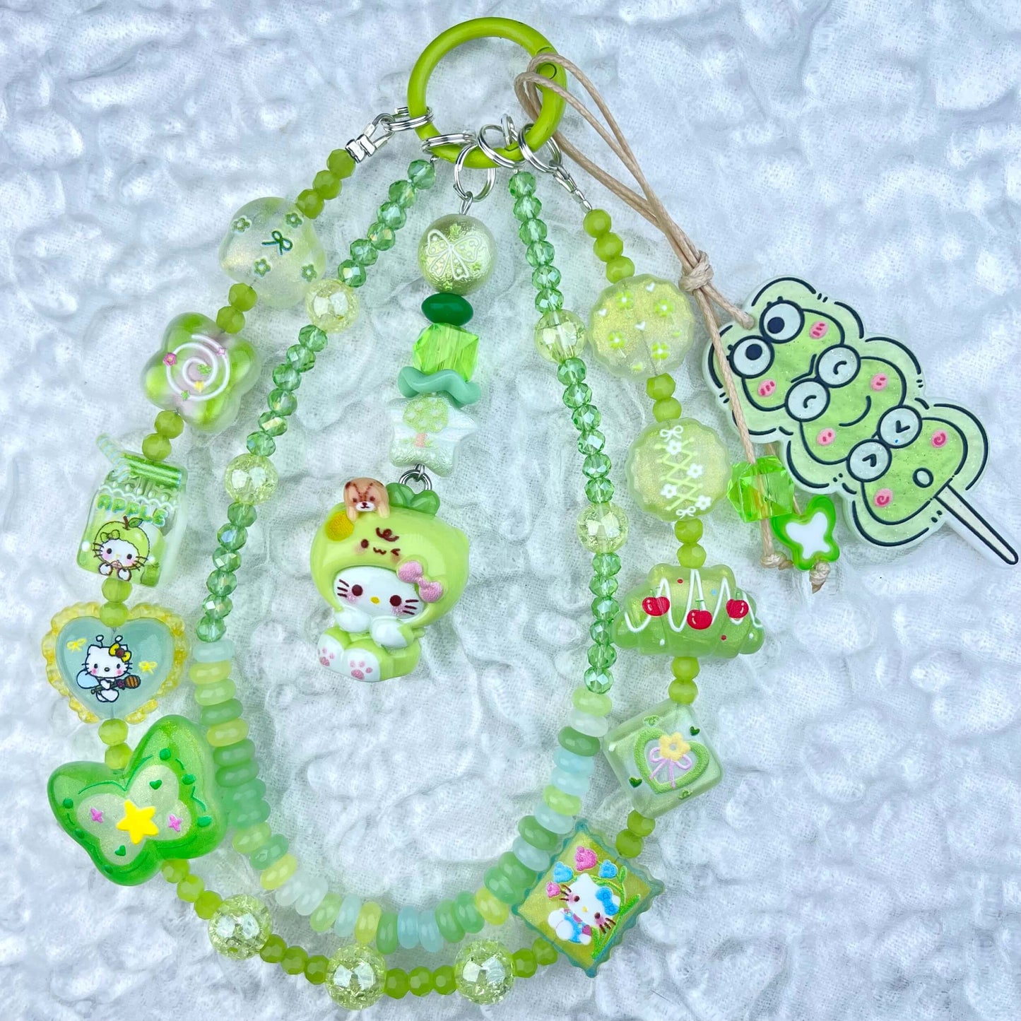 [Anniversary Celebration] Very Colorful Dopamine Color Patterns Double Chain Phone Chains-Celebration Special Price!-ONLY BATCH