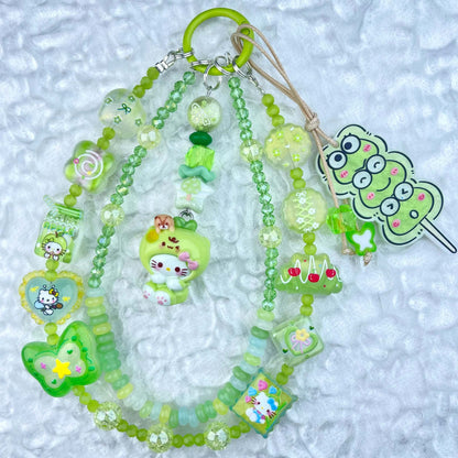 [Anniversary Celebration] Very Colorful Dopamine Color Patterns Double Chain Phone Chains-Celebration Special Price!-ONLY BATCH