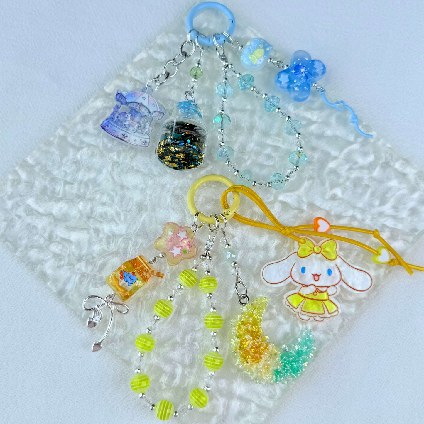 [Anniversary Sale] Glittering Beads and Glow-In-the-Dark Decor Phone Chains-Celebration Special Price!