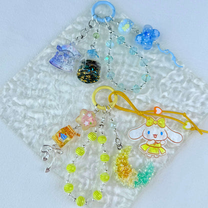 [Anniversary Sale] Glittering Beads and Glow-In-the-Dark Decor Phone Chains-Celebration Special Price!