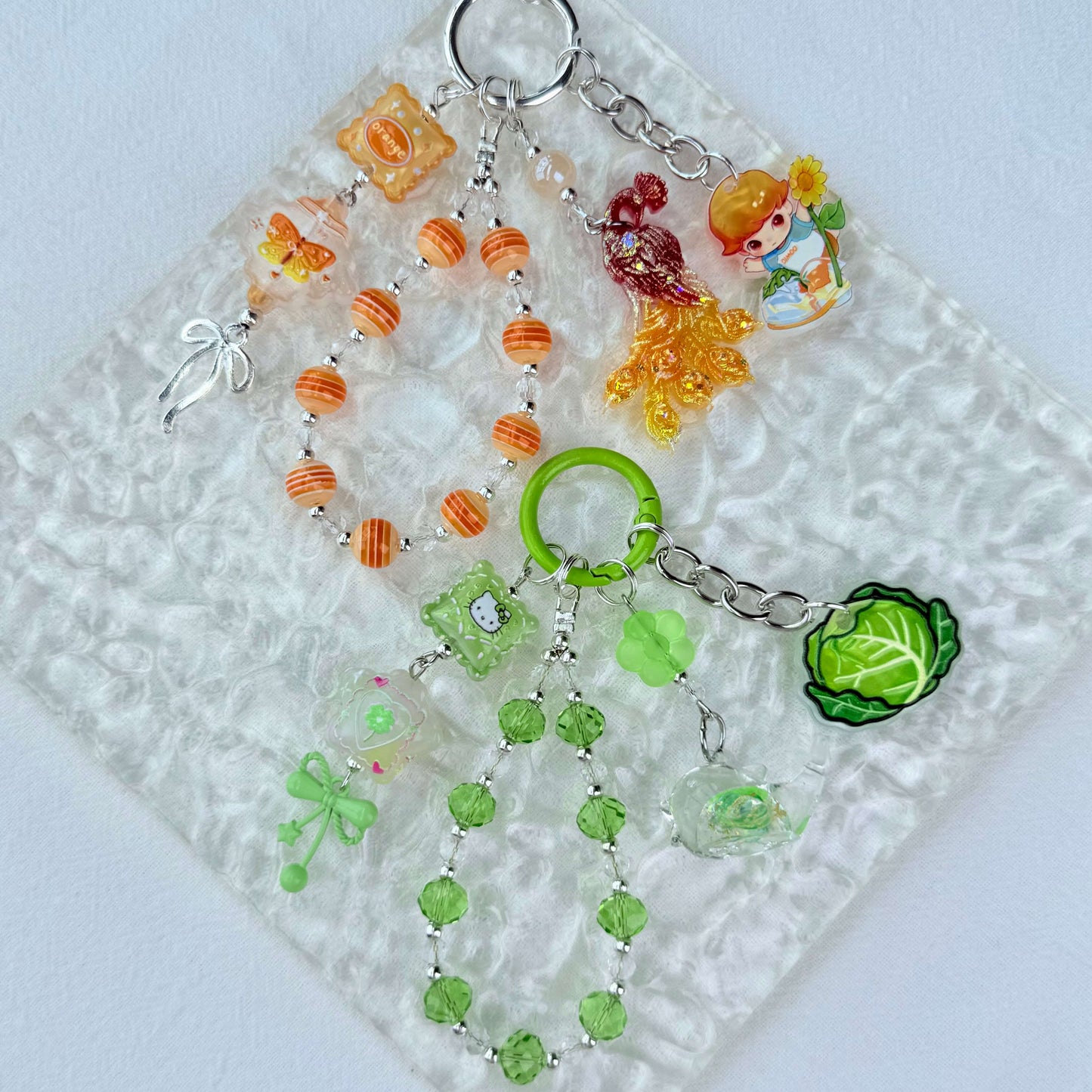[Anniversary Sale] Glittering Beads and Glow-In-the-Dark Decor Phone Chains-Celebration Special Price!
