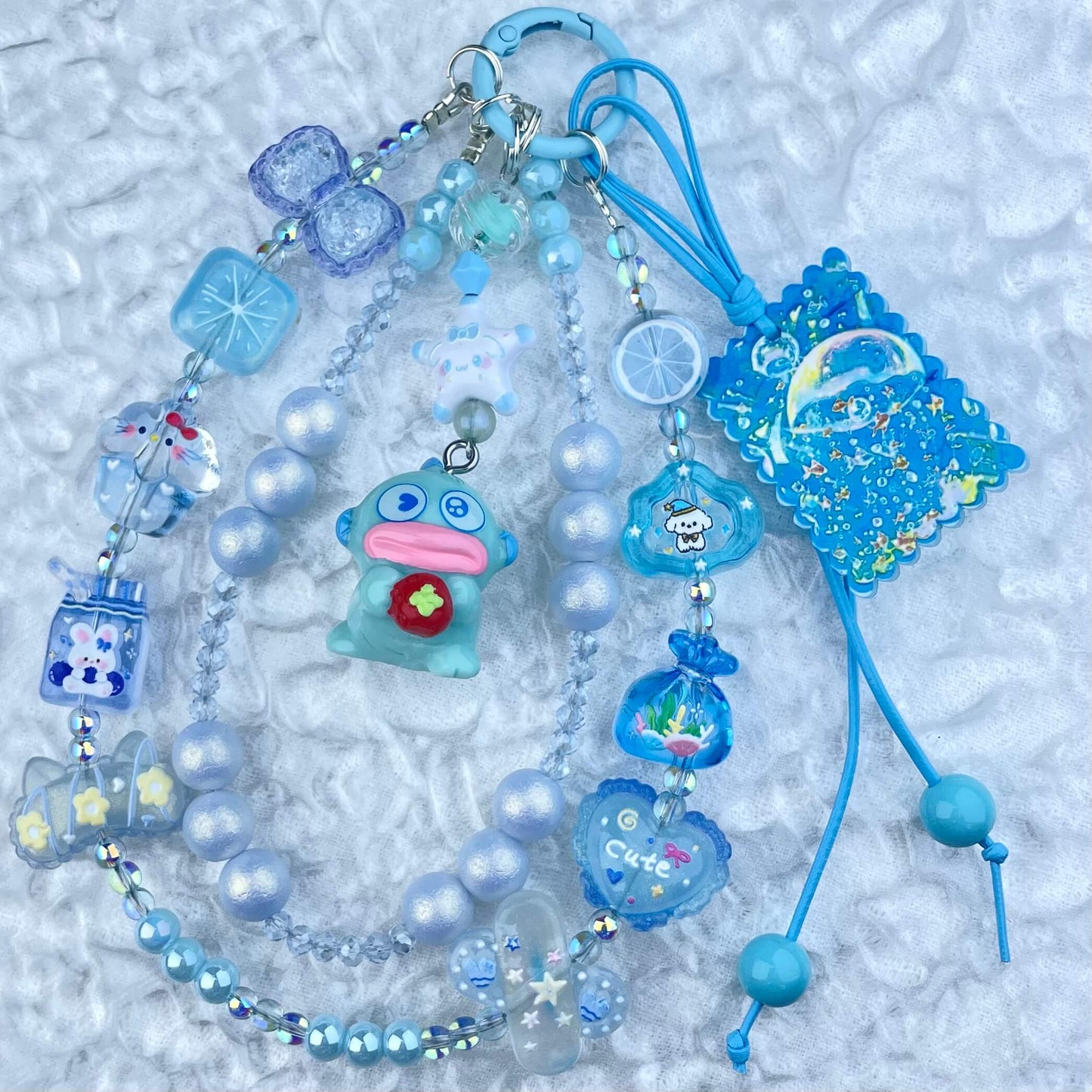 [Anniversary Celebration] Very Colorful Dopamine Color Patterns Double Chain Phone Chains-Celebration Special Price!-ONLY BATCH