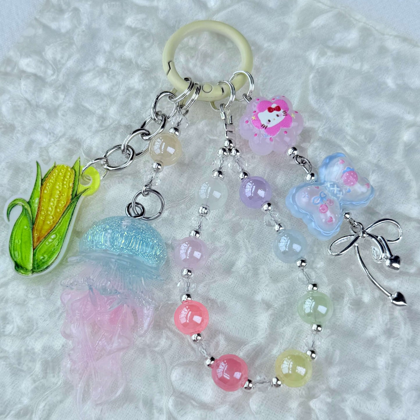 [Anniversary Sale] Glittering Beads and Glow-In-the-Dark Decor Phone Chains-Celebration Special Price!