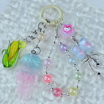 [Anniversary Sale] Glittering Beads and Glow-In-the-Dark Decor Phone Chains-Celebration Special Price!