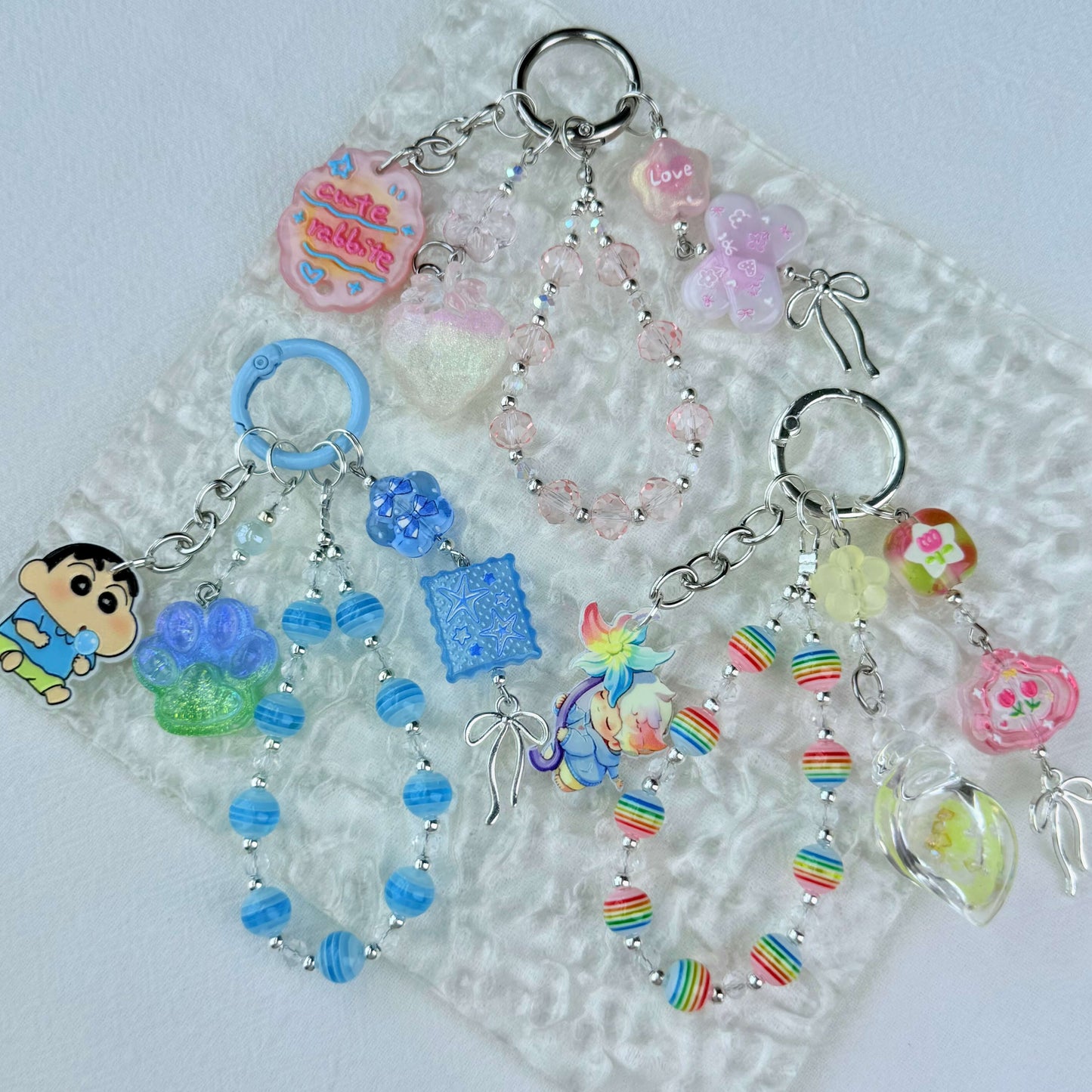 [Anniversary Sale] Glittering Beads and Glow-In-the-Dark Decor Phone Chains-Celebration Special Price!
